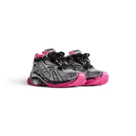 Runner Tenisky „Silver White Pink Mesh and Nylon“ 677402W3RBW9155