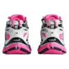 Runner Tenisky „Silver White Pink Mesh and Nylon“ 677402W3RBW9155
