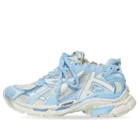 Runner Tenisky „White Baby Blue Mesh and Nylon“ 677402W3RB29744