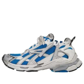 Runner Tenisky „White Blue Mesh and Nylon“ 677402W3RB34912