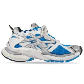 Runner Tenisky „White Blue Mesh and Nylon“ 677403W3RB34912