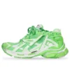 Runner Tenisky „White Fluo Green Mesh and Nylon“ 677403W3RBM3590