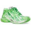 Runner Tenisky „White Fluo Green Mesh and Nylon“ 677403W3RBM3590