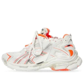Runner Tenisky „White Fluo Orange Mesh and Nylon“ 677402W3RBM9770