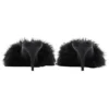 Sandály Boudoir 70 mm „Black Feathers“ 787447W0WMQ1000