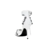 Sandály Cagole 110 mm „White Arena Lambskin“ 743057WAD4E9081