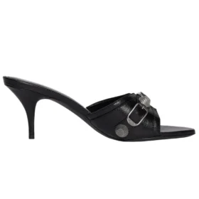 Sandály Cagole „Leather Black“ 694347WAD4E1081