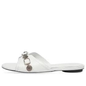 Sandály Cagole „White Arena Lambskin“ 694342WAD4E9081