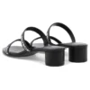 Sandály Round 40 mm „Black“ 695000WCAE11090