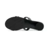 Sandály Round 40 mm „Black“ 695000WCAE11090