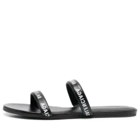 Sandály s logem „Calf Black“ 694999WCAE11090