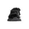 Sandály Track „Fake Fur Black“ 668560W3CQ31000