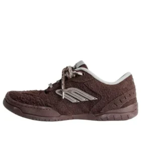 Semišové tenisky Hamptons „Dark Brown Grey“ 841765WHPSU2290WHITE