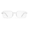 Sluneční brýle Invisible Rectangle „Silver“ 768058T00051402