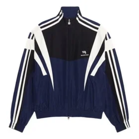 Sportovní bundy k teplákové soupravě „Indigo Black White“ 681438TKO484063