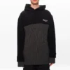 Sportovní mikina s kapucí a nášivkou Cola „Black“ 621069T31754088