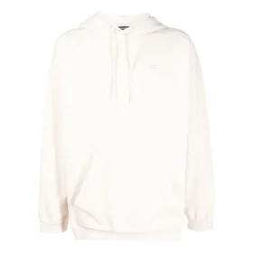 Sportovní oversized mikina s kapucí se stahovací šňůrkou „White“ 600583TLVA19080