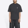 Sportovní tričko B Medium Fit „Washed Black“ 612966TLV991070