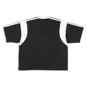 Sportovní tričko B s volným střihem „Black White“ 699182TMVC41070