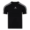 Sportovní tričko B se zúženým střihem „Black White“ 704070TMVG43869