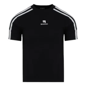 Sportovní tričko B se zúženým střihem „Black White“ 704070TMVG43869