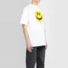 SS21 Drip Peace, volný střih, potisk úsměvu, ležérní, GS, bílé 641675TKVA18639