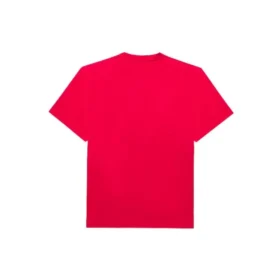 SS21 s potiskem abecedy, krátký rukáv, unisex, červené 651795TKV816295