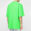 SS21 s potiskem slov, krátký rukáv, unisex, zelená 641614TJVI34162