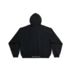 SS23 Mikina s kapucí Balenciaga „Black“ 742603TOVH59034