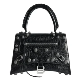 Střední kabelka Hourglass X Le Cagole „Black“ 7815852AAY11000