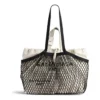 Středně velká taška 24/7 „Beige Black“ 7918092AA479960