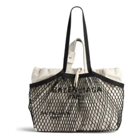 Středně velká taška 24/7 „Beige Black“ 7918092AA479960