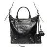 Středně velká taška Le Cagole „Black“ 719067210KR1000