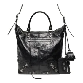 Středně velká taška Le Cagole „Black“ 719067210KR1000