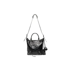 Středně velká taška Le Cagole „Black“ 719067210KR1000