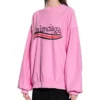 Svetř s logem FW23 „Pink“ 720462TNVE81715