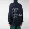 Svetr Balenciaga x World Food Programme „Navy White“ 542703T15074177