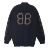 Svetr Crypto, střední střih „Black“ 750413T32801000