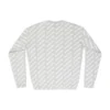 Svetr s kulatým výstřihem a celoplošným logem „Light Grey White“ 702952T32331461