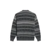 Svetr s kulatým výstřihem a vzorem Fair Isle „Grey“ 675280T16121240