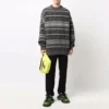 Svetr s kulatým výstřihem a vzorem Fair Isle „Grey“ 675280T16121240