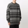 Svetr s kulatým výstřihem a vzorem Fair Isle „Grey“ 675280T16121240