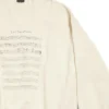 Svetr s logem SS24 a notovým zápisem „Beige“ 699212TMVO69069