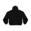 Svrchní oblečení Mikiny s kapucí a zipem Oversized „Black“ 768694TKQ261000