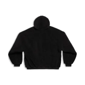 Svrchní oblečení Mikiny s kapucí a zipem Oversized „Black“ 768694TKQ261000
