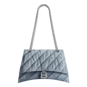 Taška Crush Medium Chain Bag Quilted „Blue“ 7163932AAGX4661
