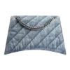 Taška Crush Medium Chain Bag Quilted „Blue“ 7163932AAGX4661