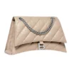 Taška Crush Medium Chain s prošíváním „Světle hnědá“ 716393210J02906