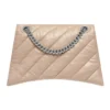 Taška Crush Medium Chain s prošíváním „Světle hnědá“ 716393210J02906