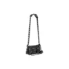 Taška Le Cagole Xs Flap s ozdobnými prvky „Black“ 7190822AAE31000
